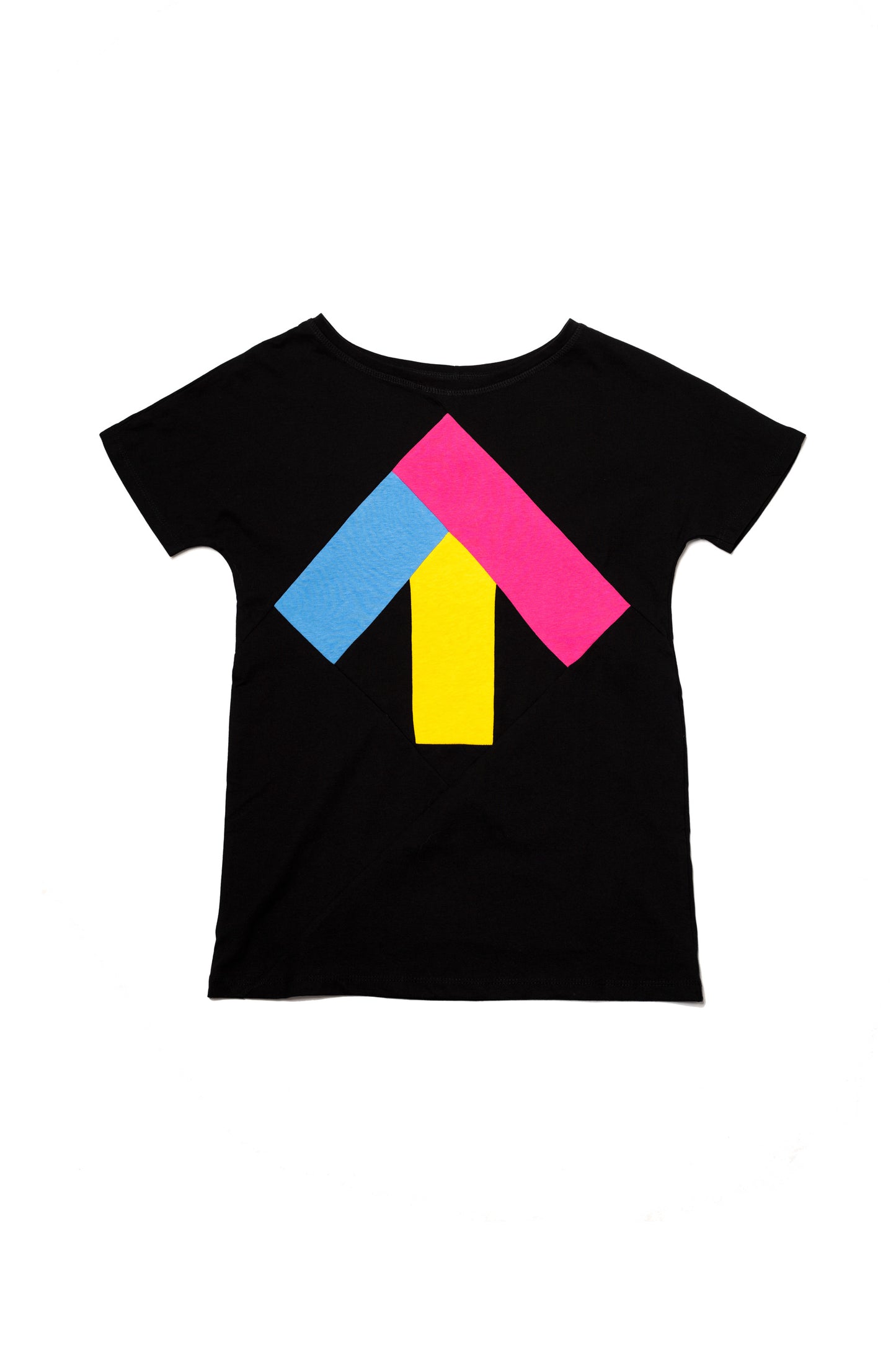 Up-shirt for women | Black, multicolor