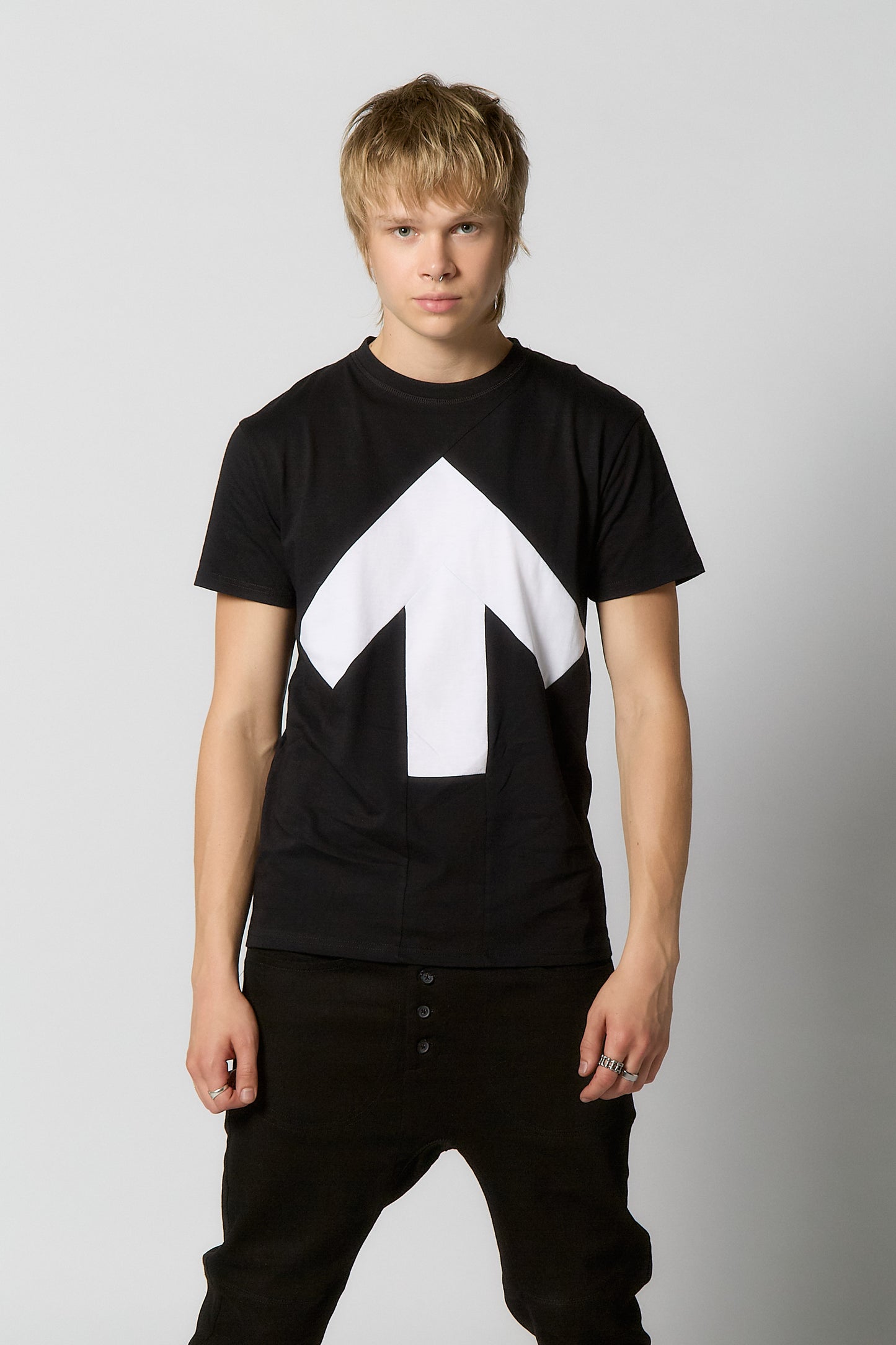 Up-shirt for men | Black, white