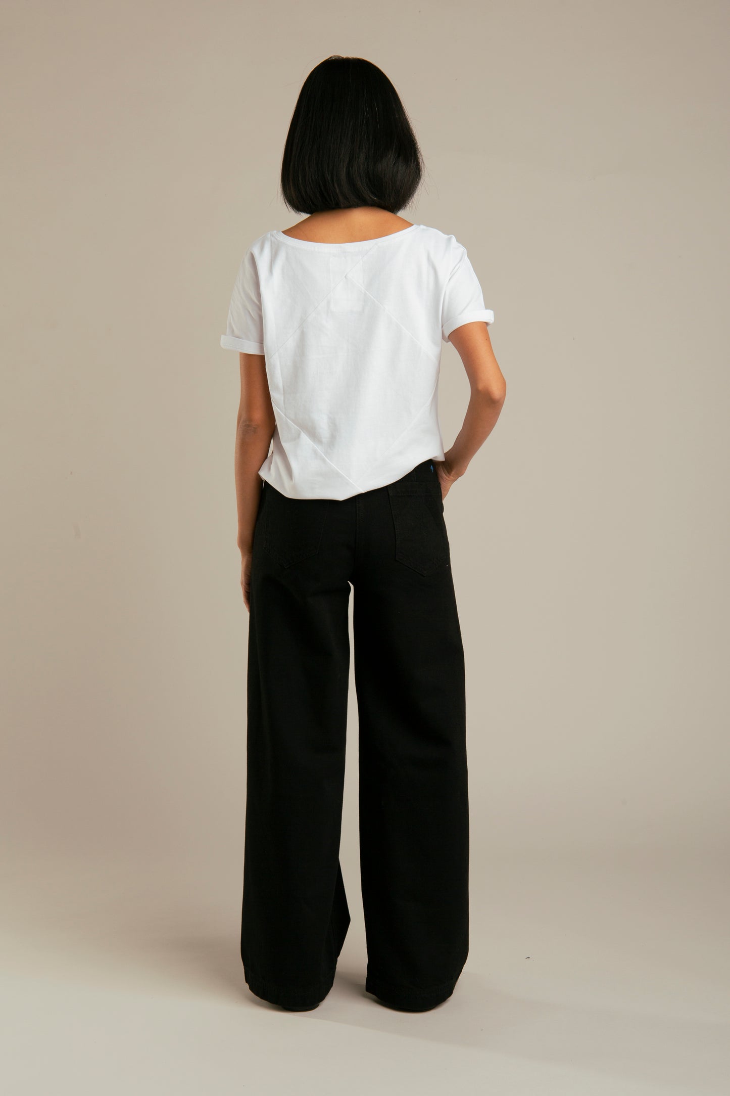 Up-shirt for women | White, black