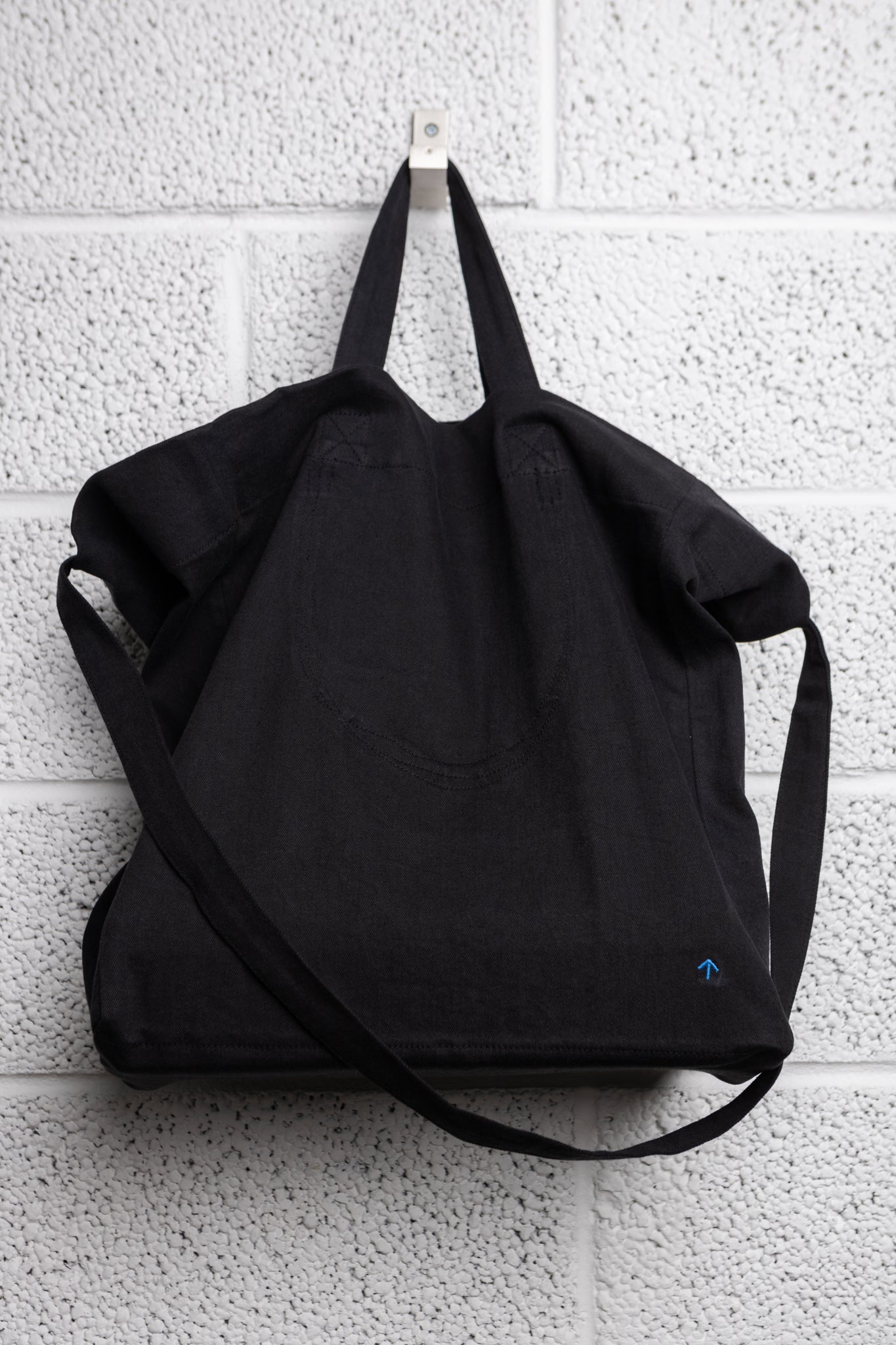 Denim bag | Black