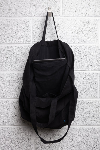 Denim bag | Black