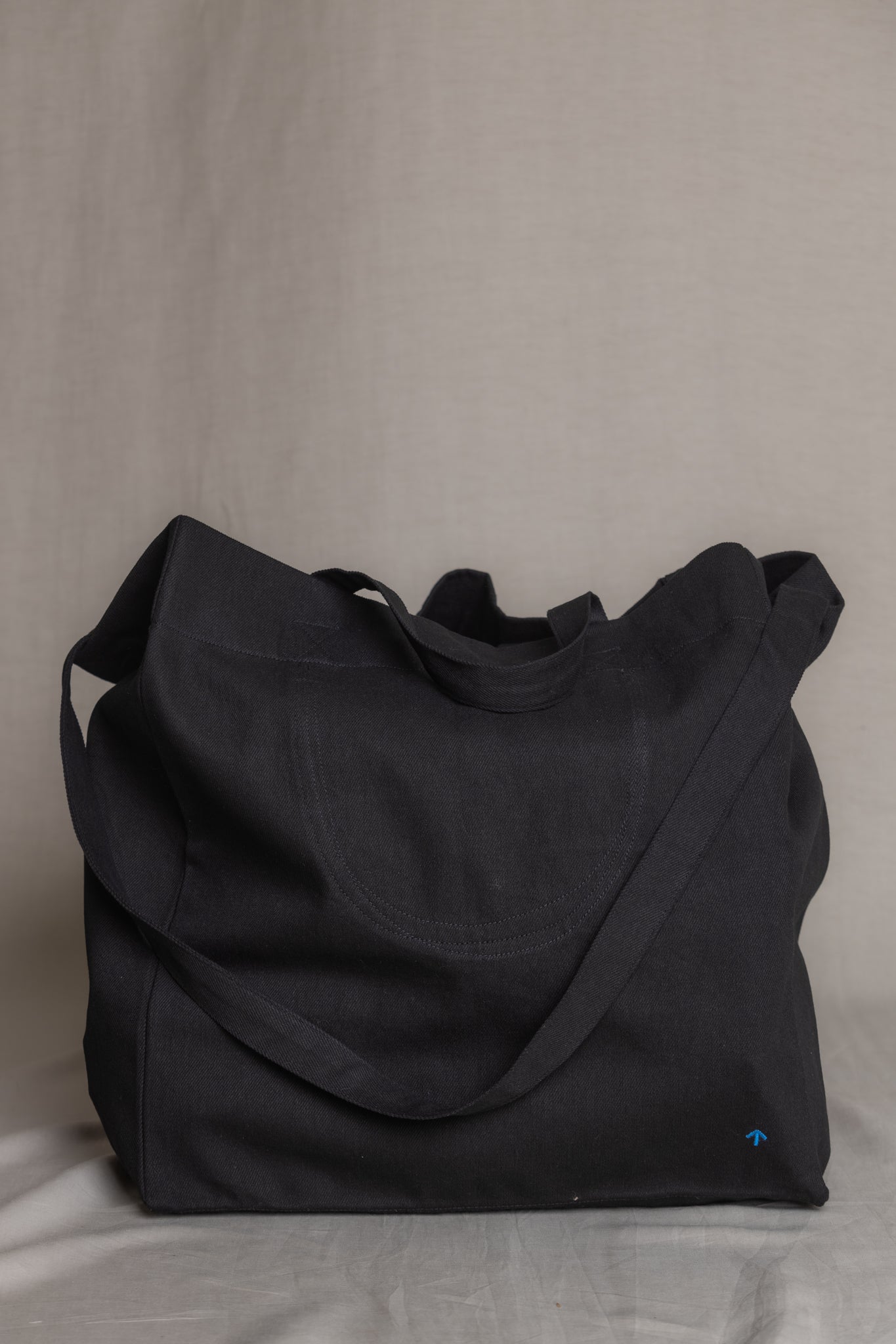 Denim bag | Black