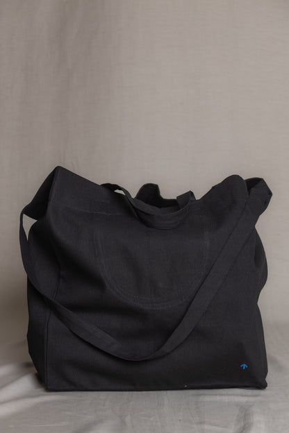 Denim bag | Black