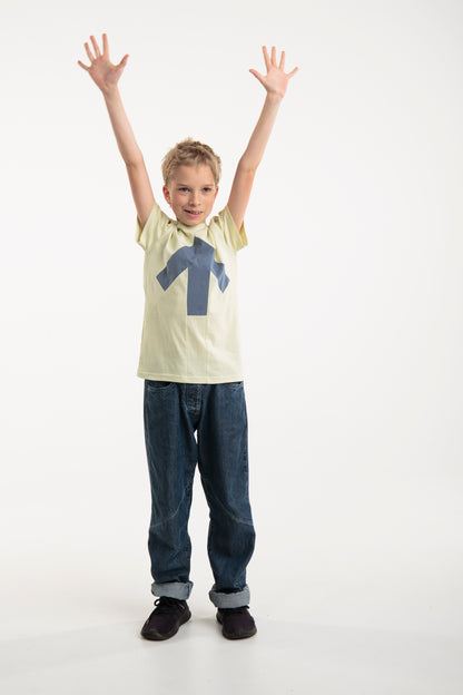 Up-shirt for kids | Lime, Blue