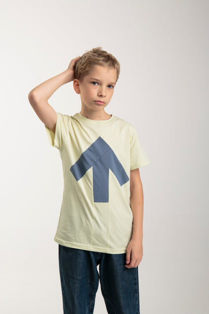 Up-shirt for kids | Lime, Blue