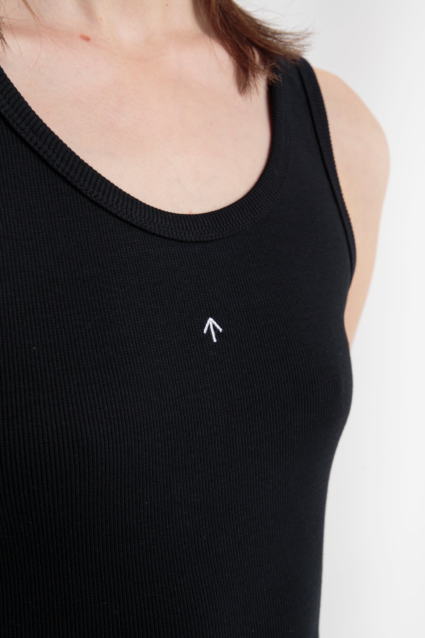 Tank top for women, Basic | Black