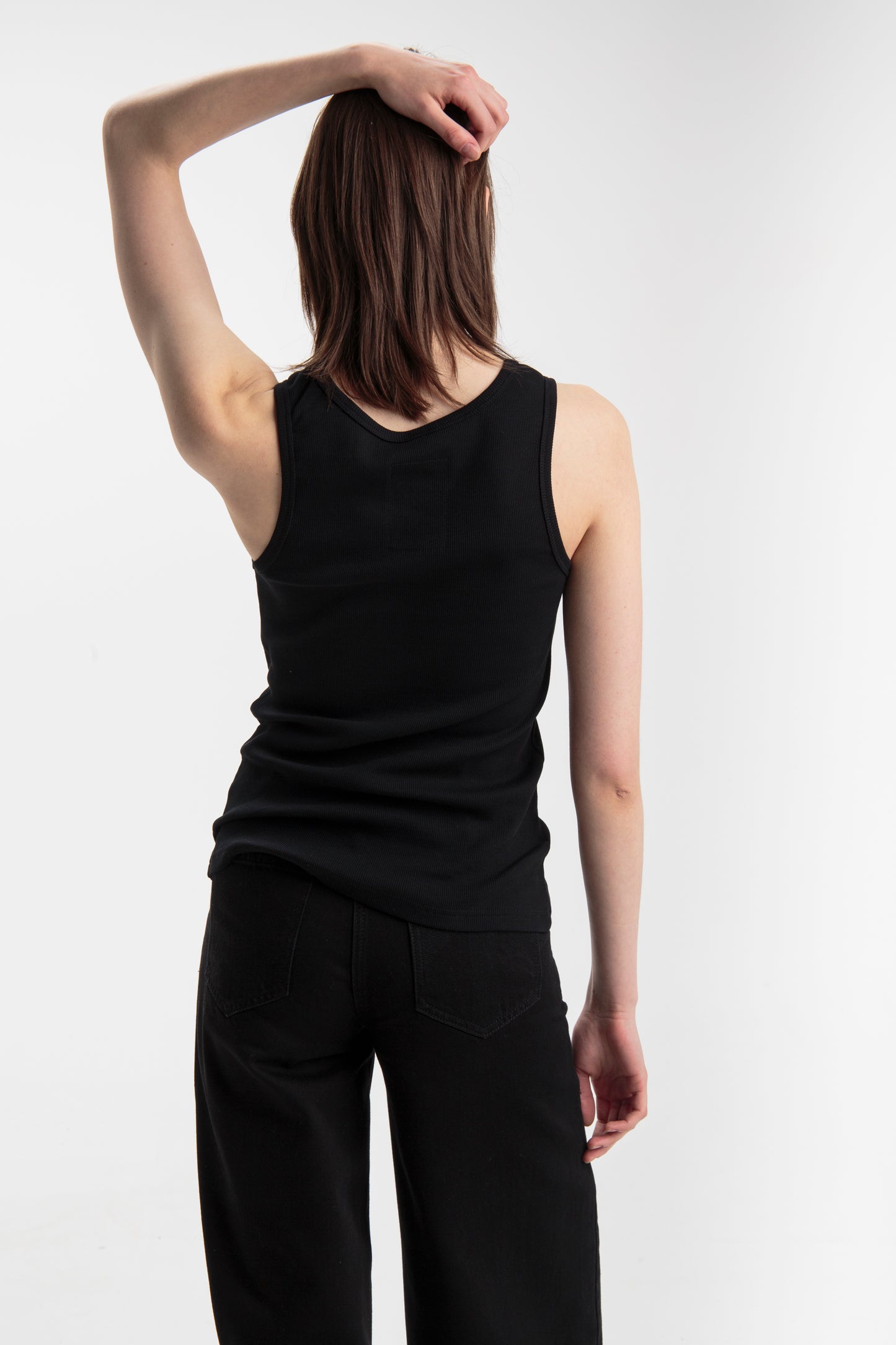 Tank top for women, Basic | Black