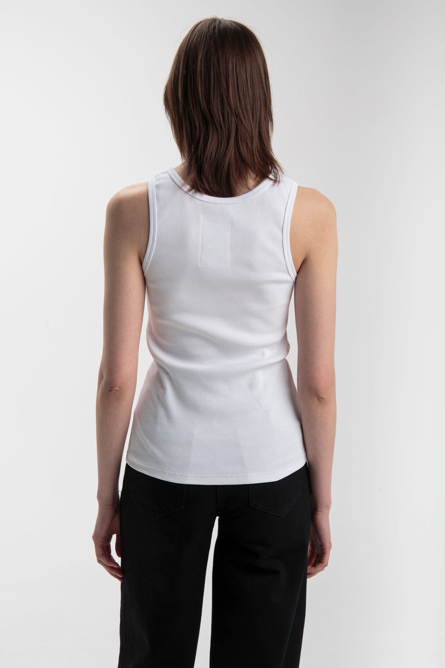 Tank top for women, Basic | White