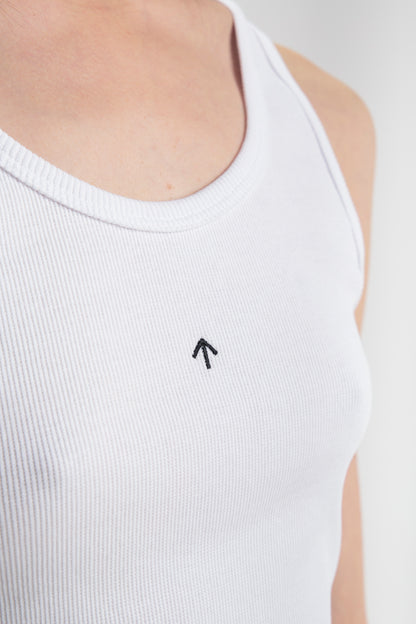 Tank top for women, Basic | White
