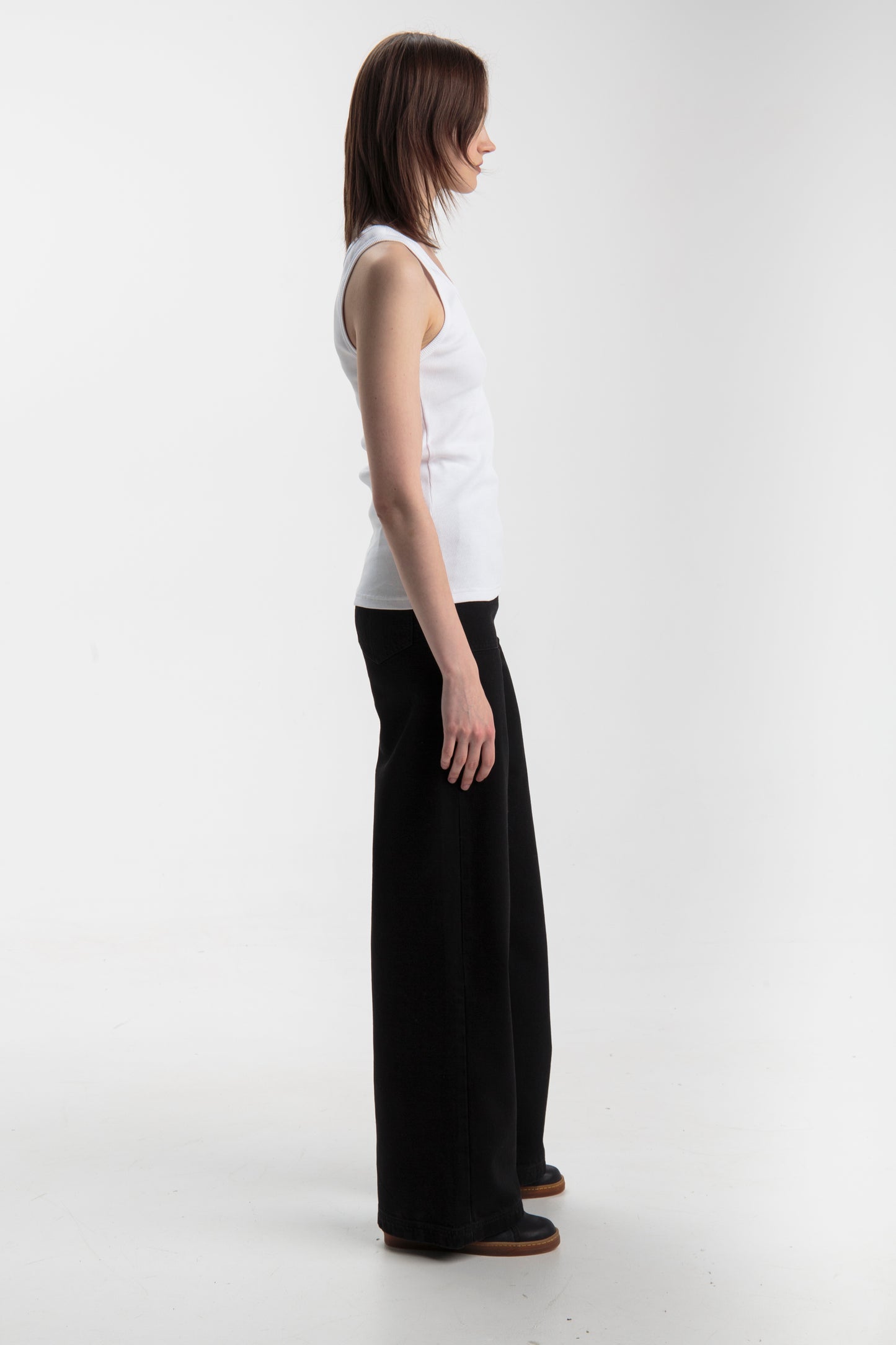 Tank top for women, Basic | White