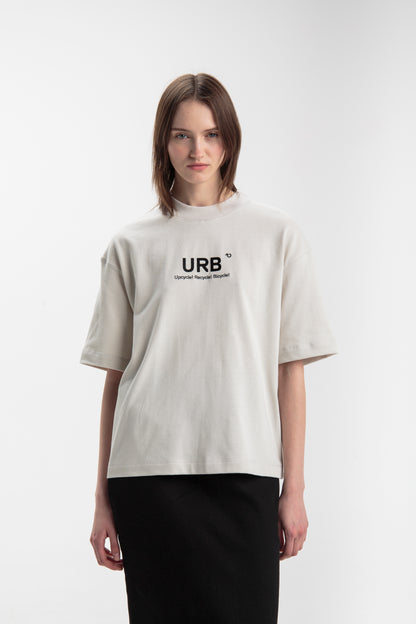 Oversized T-shirt for Women, URB I Beige