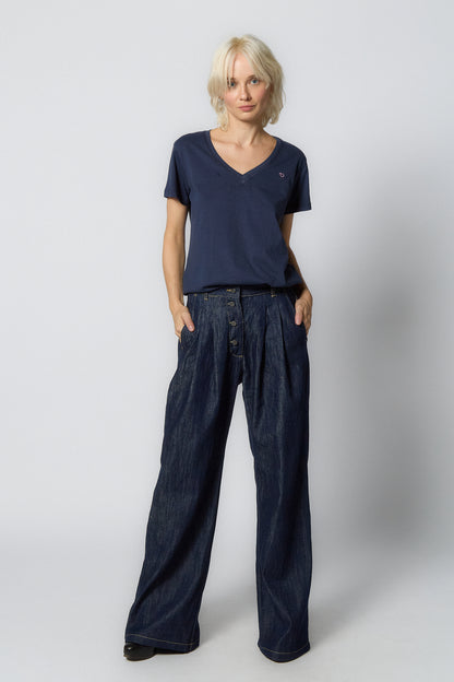 Flared Jeans for Women | Dark Blue